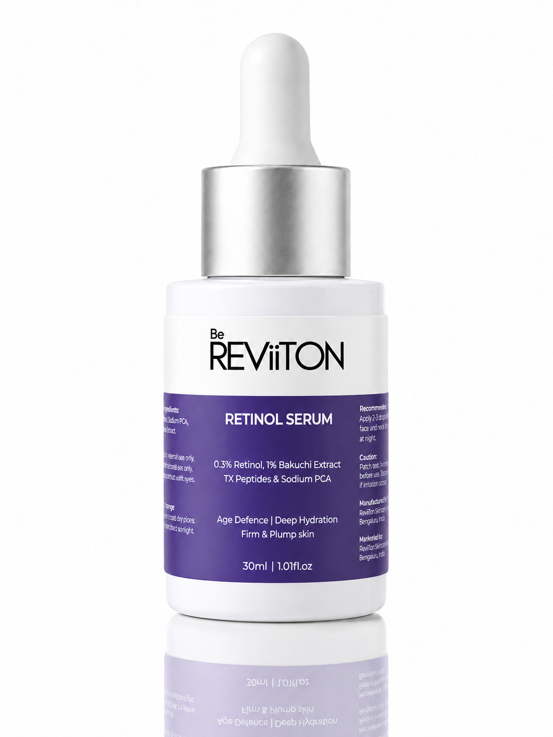 Retinol 0.3% Face serum  with Bakuchiol Extract | Fragrance free